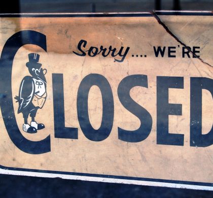 "Closed" by Mike McBride/Flickr